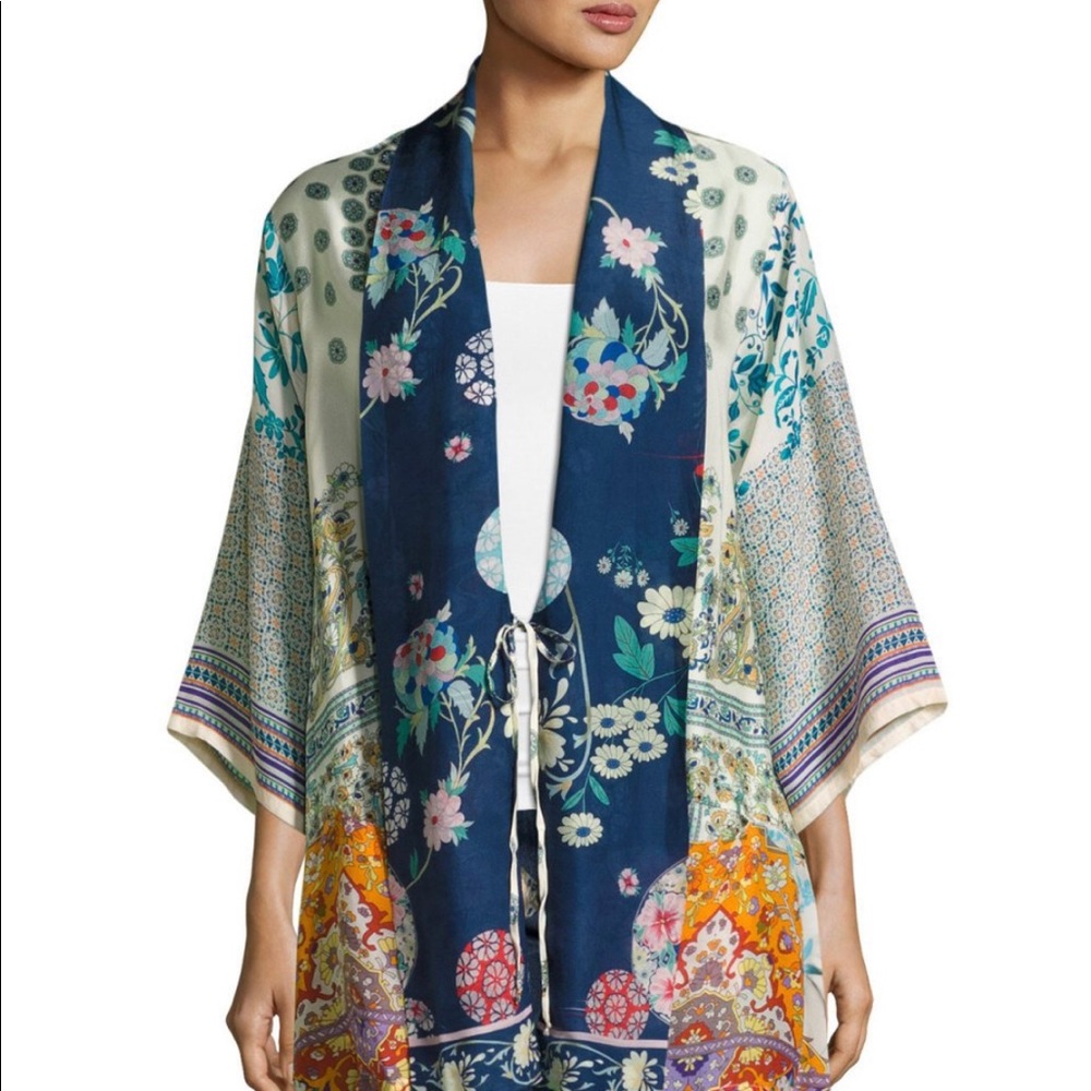 Johnny Was Silk Kimono
